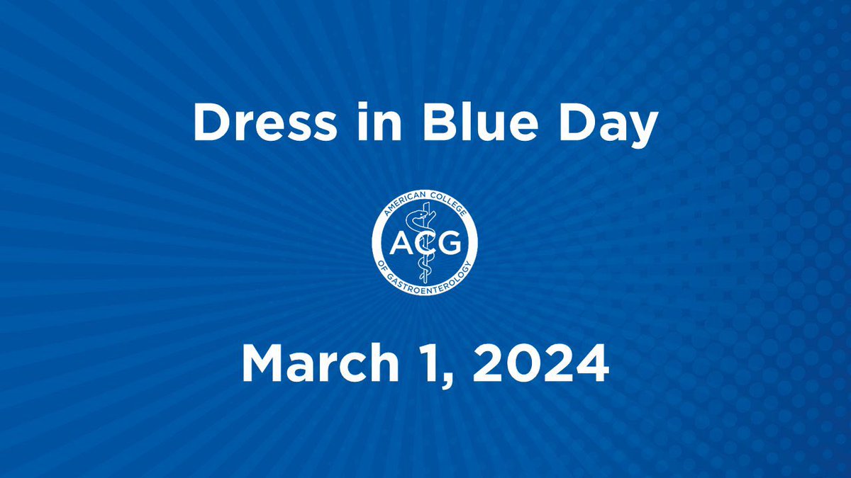 #ACGFamily! March is #ColorectalCancerAwarenessMonth

If you💃🏻🕺🏼your booty to the🎶 of the 80’s.. it’s⏰ for your #ScreeningColonoscopy!

💙We #DressInBlue so you don’t feel blue

📲your #GI if any applies👇🏽
🔦>age 45
🔦Family history of colon cancer/polyp
🔦GI symptoms, anemia