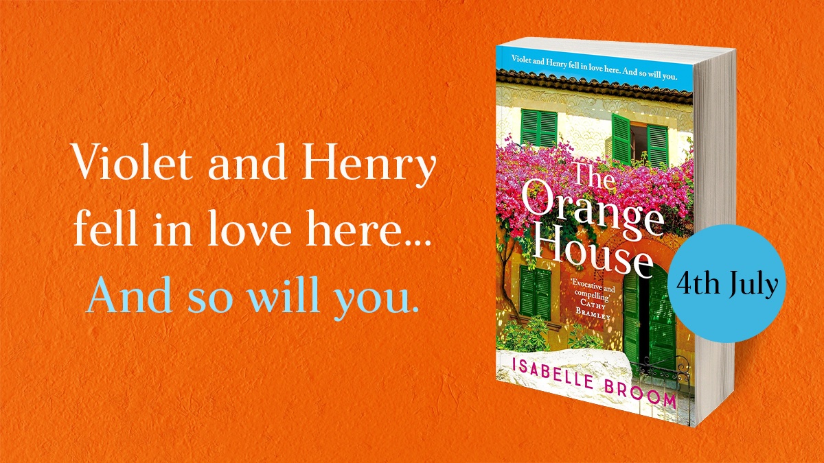 COVER REVEAL! Here she is, my summer 2024 novel, The Orange House – isn't she a beaut? It's one of the most personal books I've ever written, and early readers have called it 'achingly beautiful', 'powerful' and 'evocative'. Tempted? Pre-order a copy here! lnk.to/theorangehouse