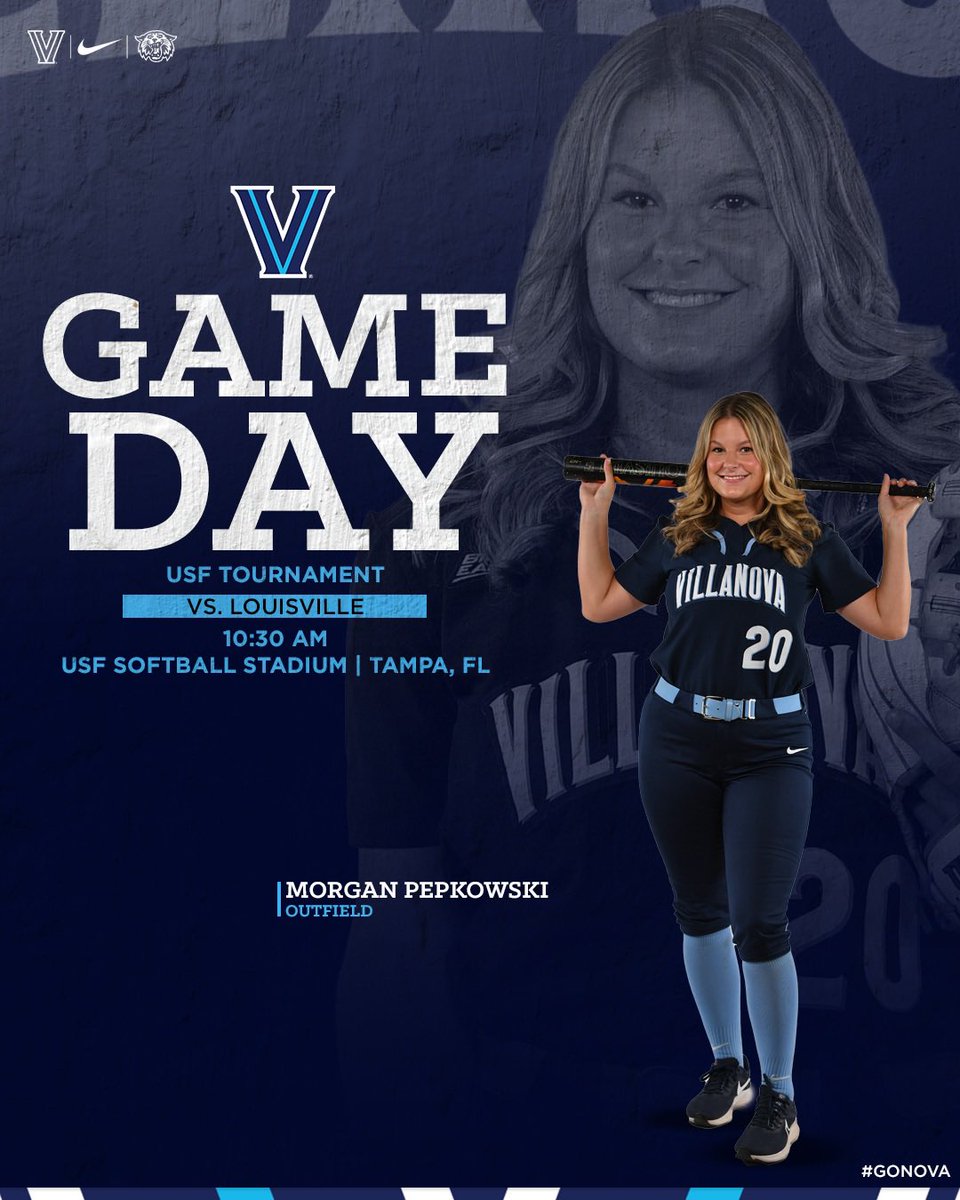 Taking our talents to South Florida ✌️

🆚 Louisville
⏰ 10:30AM
📊 stats.statbroadcast.com/broadcast/?id=…

#GoNova