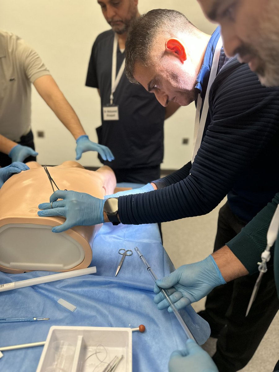 MunaAljallaf's tweet photo. Another successful Simulation-Based Advanced Trauma Course (SATC) was done. The SATC is a valuable opportunity to enhance skills &amp; critical thinking/decisions. I’m proud to be part of it. @oqm969 @h_doctoryousif @WailBamadhaf @krage_ralf @_farfasha @MBRUniversity @DubaiHealthae https://t.co/AbGSDIGUFk