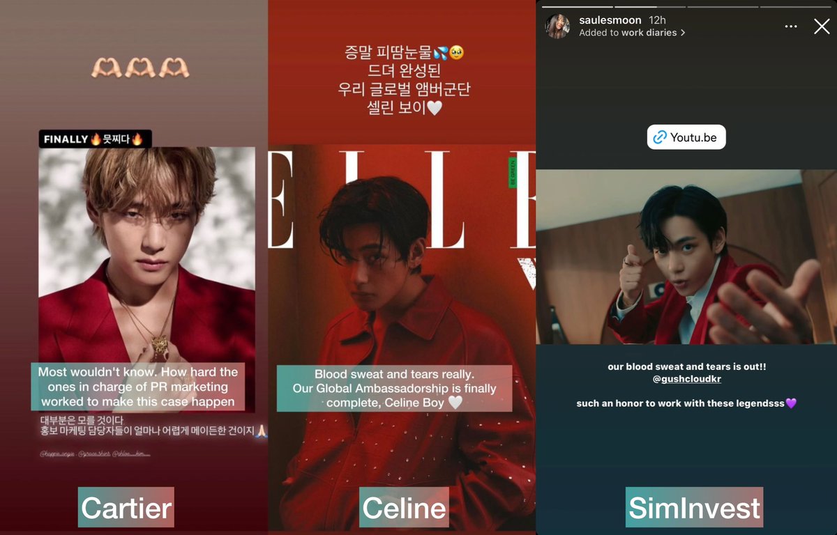 naver_taehyung's tweet image. Cartier      🤝      Celine     🤝     SimInvest

#TAEHYUNGxCartier 
#TaehyungxCeline
#TaehyungxSimInvest