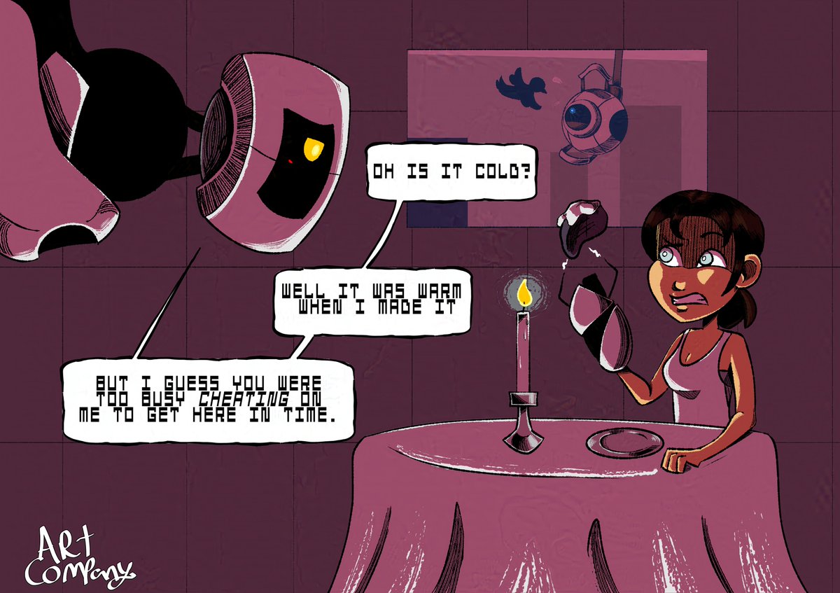 Based off of cut content
#portal #portal2 #chelly #chelldos