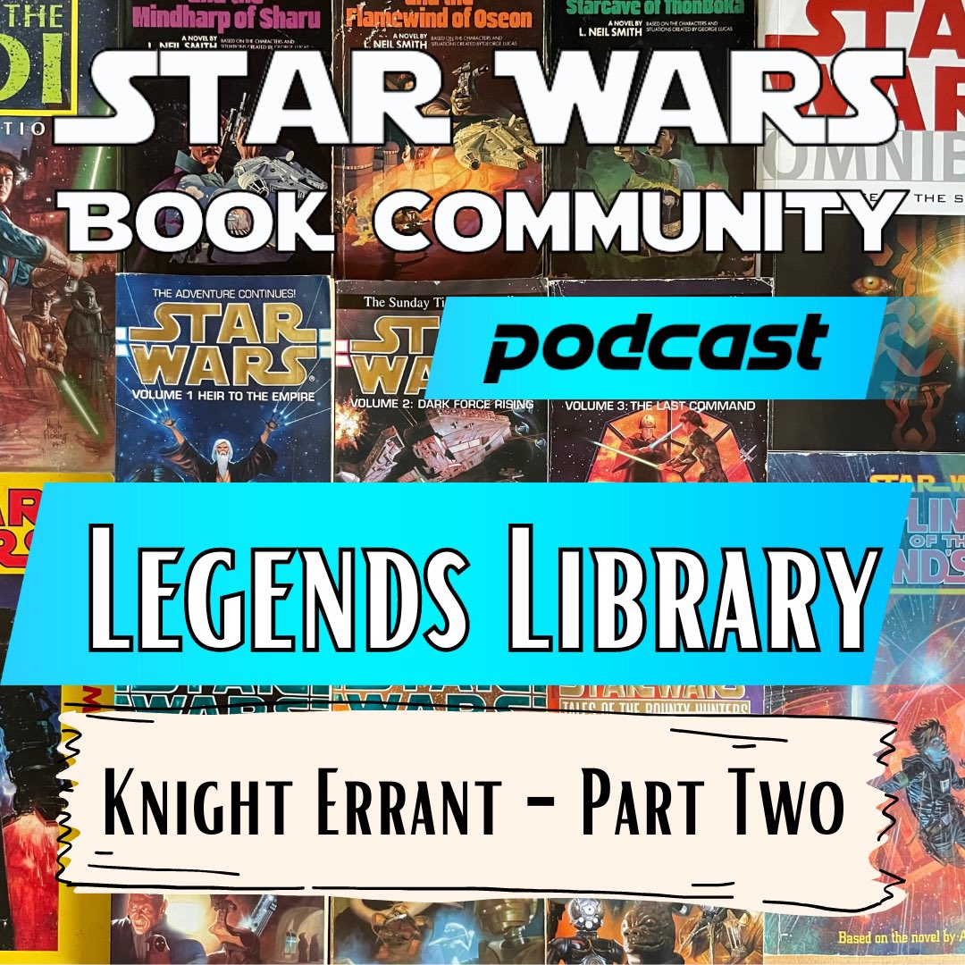 SWBCpodcast's tweet photo. Beefcake Hutts, biblical floods and old-fashioned heroes!

Legends Library returns this week with Alex and @JournalsWhills diving into the final two volumes of Knight Errant by @jjmfaraway. https://t.co/rRMvthqXA0