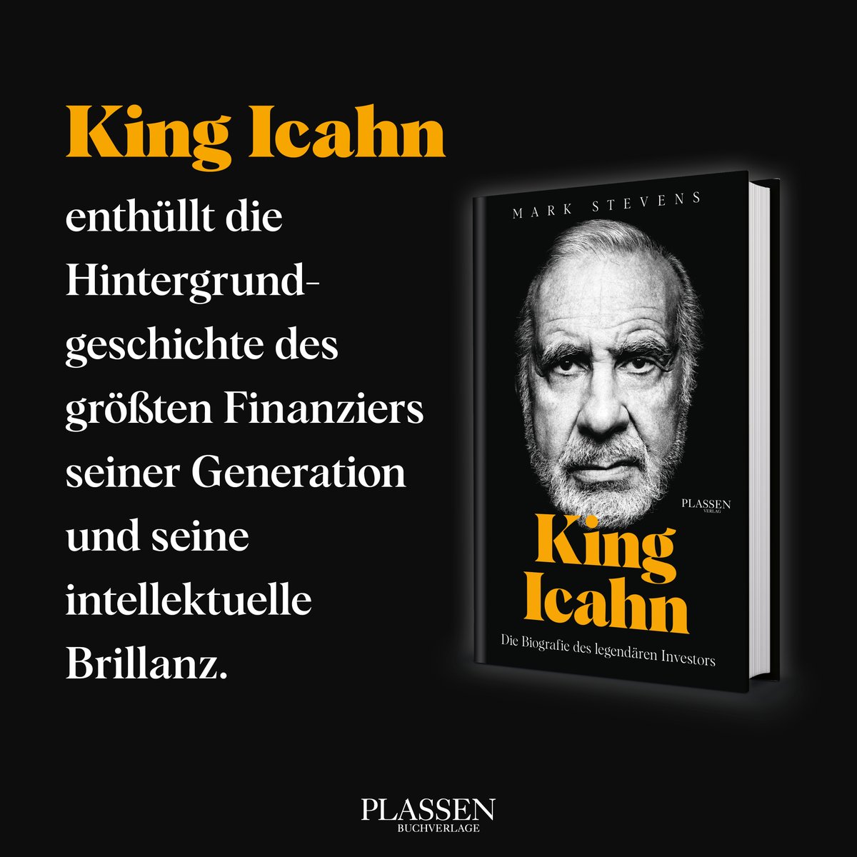Während die einen ihn grandios finden, bricht bei anderen bei seinem Anruf der pure Angstschweiß aus. Ohne Zweifel ist Carl Icahn eine der einflussreichsten Wall-Street-Größen, die es je gab.

Lest selbst: ow.ly/4F3k50QIFLG✅

#buch #invest #kingicahn