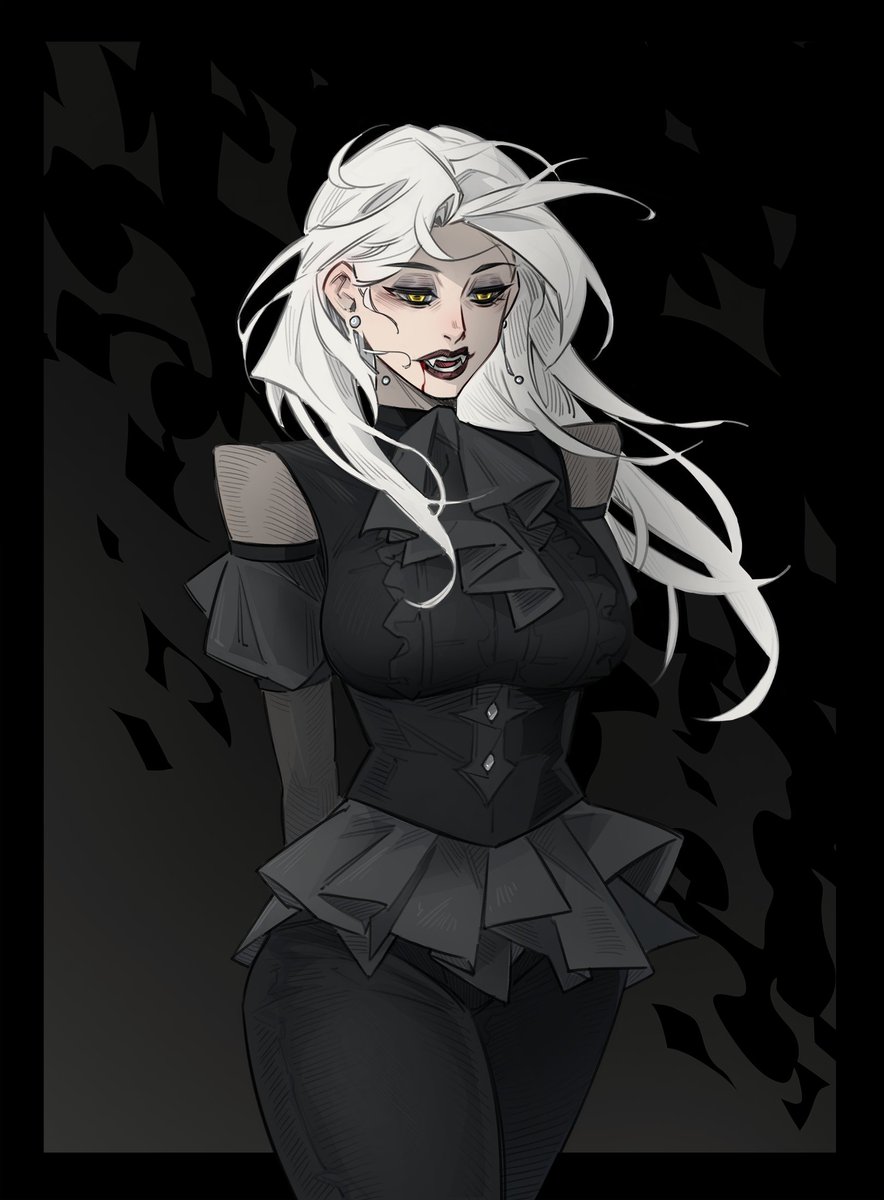 loqu1t's tweet photo. Vampire Lady (commissioned work) https://t.co/7C5t7RHh9R