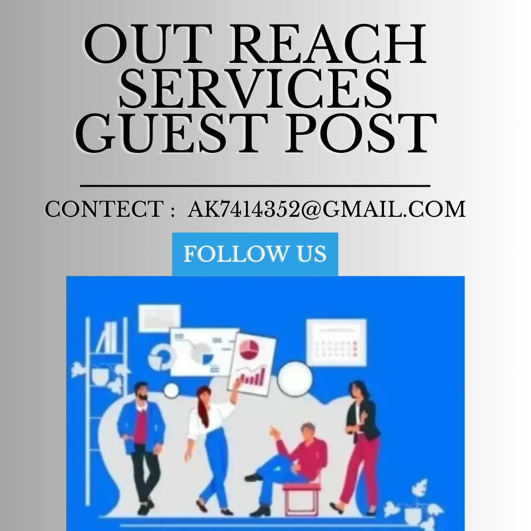 OutReach Services Guest Posting
⭐ I have 100+ Premium Guest Posting Websites with High DA, Traffic with Permanent Do-follow Backlinks
👉 lf you interested please let us know. Dm me for more details.

👉 Follow us: @hania_guestposting

🌐 ORDER NOW ☑️

#outreach #backlinks #seo