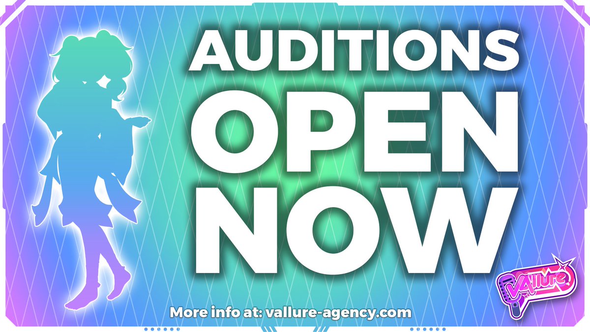 Our Vtuber Auditions Are Open Now! #vtuber #vtubers #ENVtuber