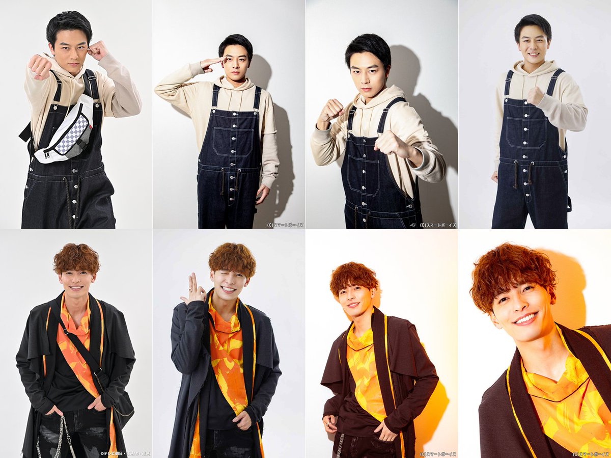 meagratia　ブンブラック／阿久瀬 錠　オーバーオール 爆上戦隊ブンブンジャー×meagratia ブンブラック／阿久瀬 錠