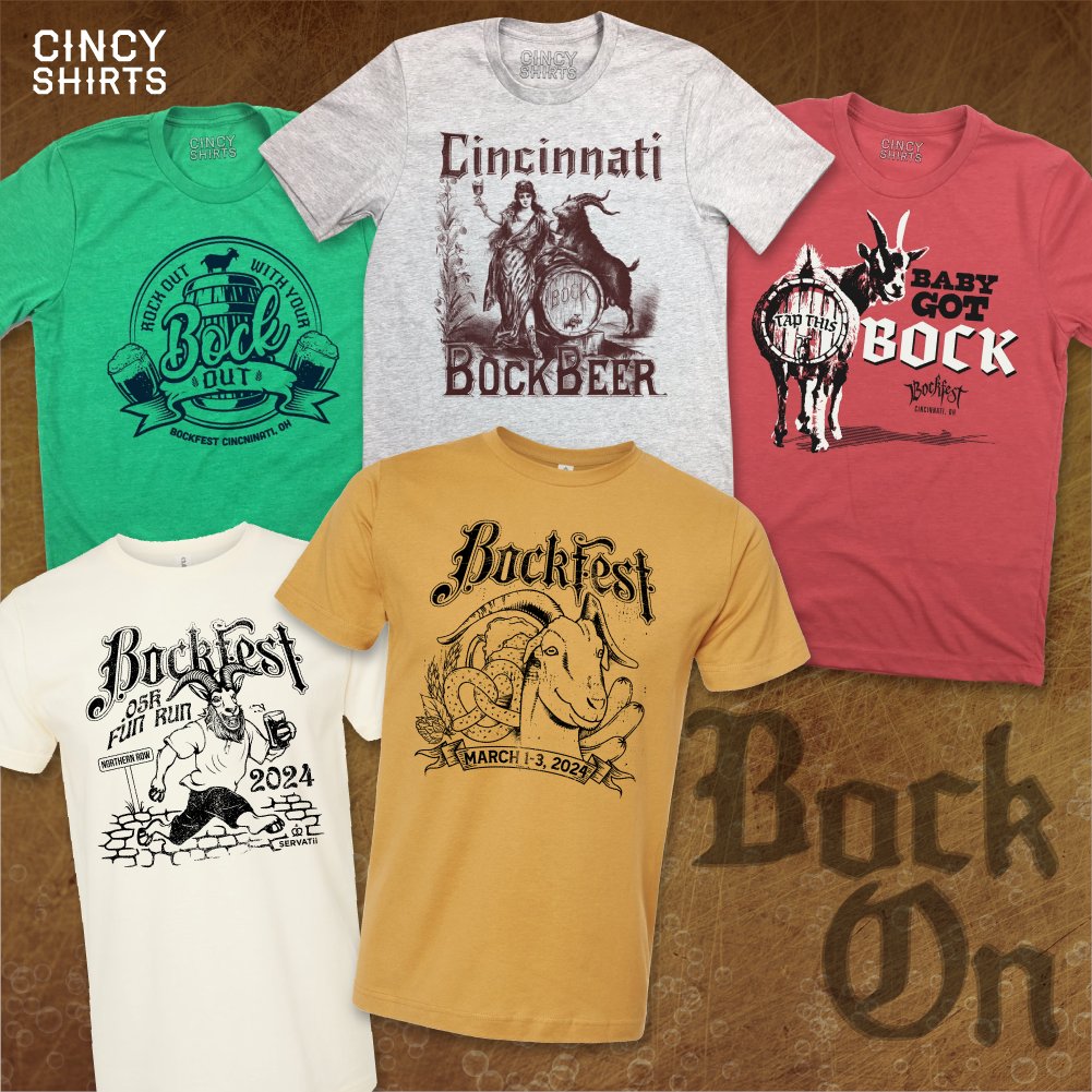 Bockfest is the 🐐
<a href="/bockfest/">33rd Servatii's Bockfest</a> 👉 cincyshirts.com/Bockfest