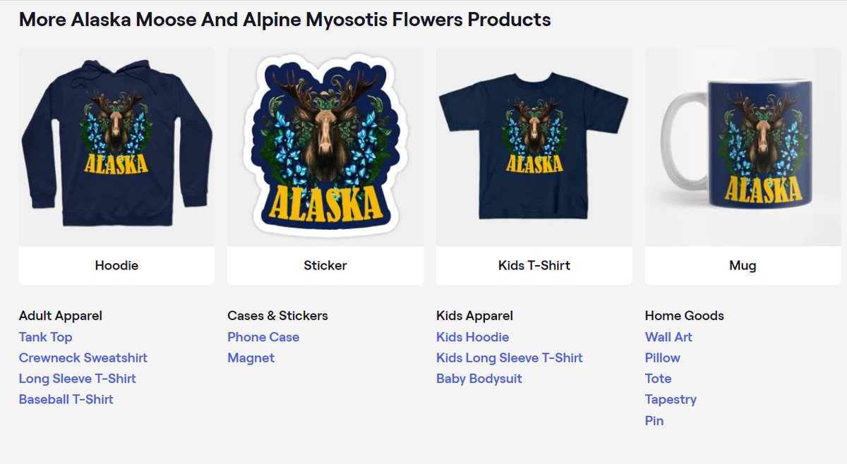 Alaska Moose And Alpine Myosotis Flowers - Alaska State - #TShirt #TeePublic #taiche ##visitalaska #alaska #travelalaska #alaskalove #sharingalaska #youneedalaska #alaskaadventure #onlyinalaska #ilovealaska #alaskaproud #alaskaday #october18 teepublic.com/t-shirt/580673…