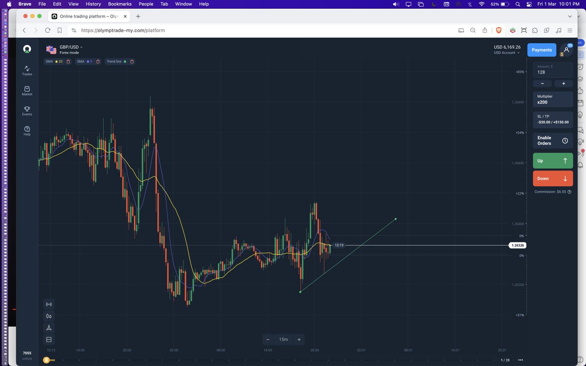 olymptrade_th's tweet photo. 📈 นักเทรดจับตาดู GBP/USD หลังจากเซสชั่นเอเชียทร���ตัว ระหว่างวัน จุดสูงสุดที่สูงขึ้นและระดับต่ำที่สูงขึ้น ส่งสัญญาณถึงความเป็นไปได้ที่จะเคลื่อนตัวขึ้น 📈  แนวต้านถัดไป: ทะลุระดับสูงสุดรายวันที่ 1.26469 #ฟอเร็กซ์ #การซื้อขาย #GBPUSD 📊 https://t.co/eKMawSknbW