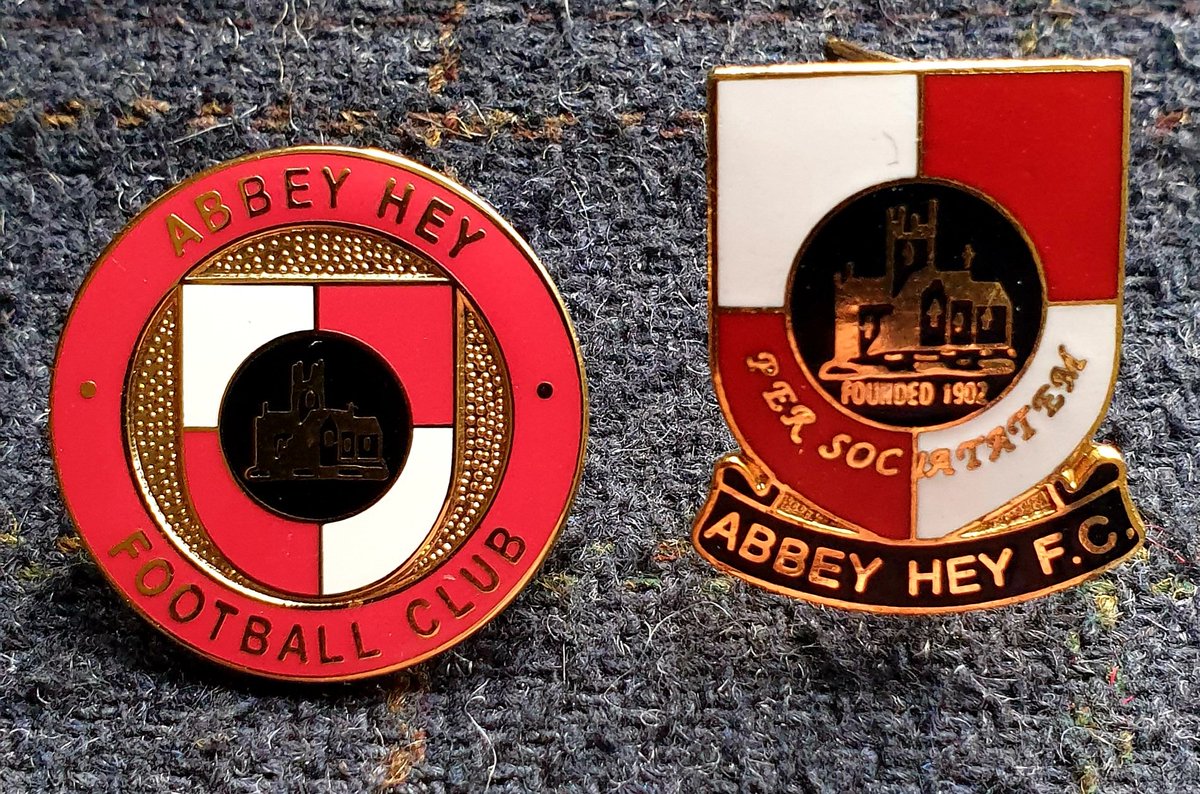 Latest Badges - Abbey Hey FC 
@nonleaguebadges 
@GMNonLeague 
@ASNLPB 
@NonLeagueCrowd 
@AbbeyHeyFC
