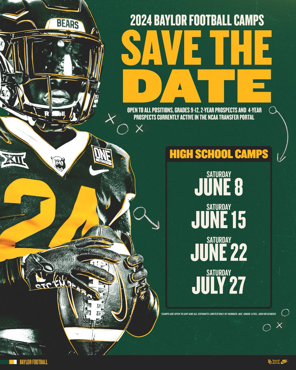 Almost time for camp! 🐻 #SicEm