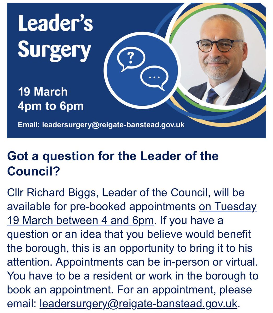 Got a question for the Leader of the Council? YES, WE HAVE! Why are you receiving a 34% pay rise when your own independent panel recommended 11%? And let’s not forget, here’s what others got last year: Nurses - 5% Teachers - 6.5% GPs - 6% Police - 7% Prison officers - 7%