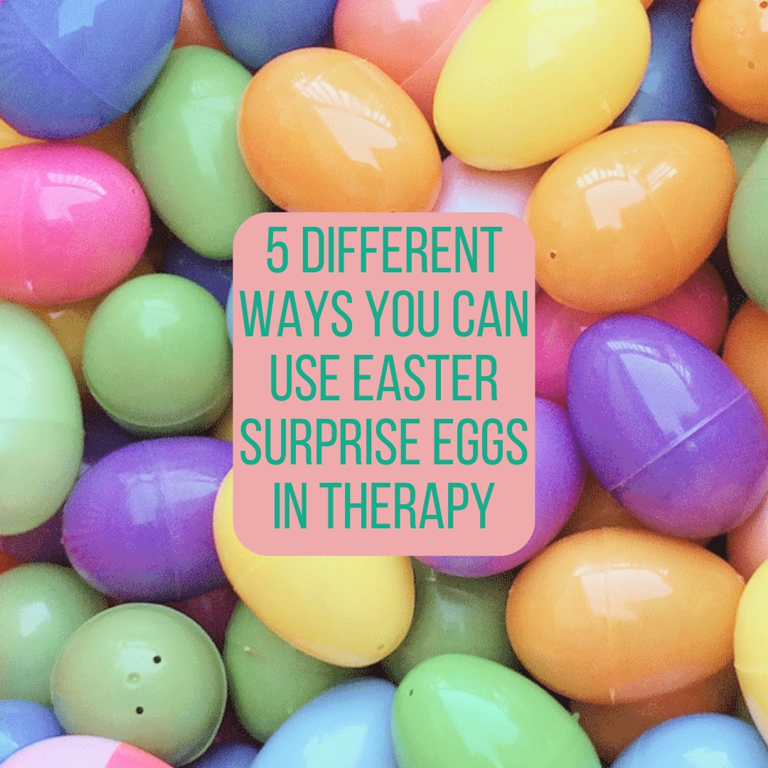 AslpMalta's tweet photo. There are so many different ways you can incorporate these funny little eggs in therapy! 
- Rewards for trials
- Colour recognition and production
- 2 Information Carrying Words with other coloured items
- Find the egg! 
- Adjectives: open/closed, clean/dirty, full/empty https://t.co/lBVYykgBE1
