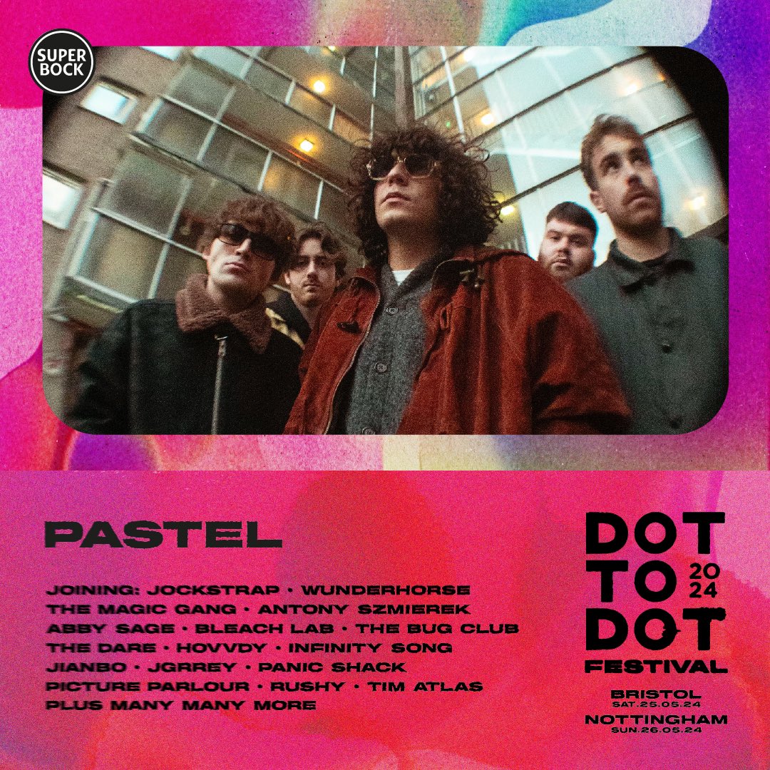 Bristol & Nottingham with Dot 2 Dot festival in May 🕶️🔥 Tickets on sale right now 🎟️ @d2dbristol