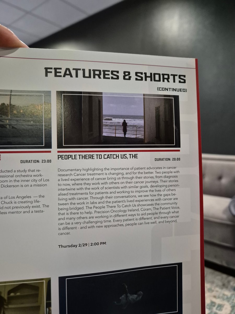 CÚRAM (@curamdevices) on Twitter photo 'The People There to Catch Us' screens <a href="/DOCUTAH/">DOCUTAH</a> this week with director @lukebrabazon in attendance! Produced by @carbonatedcomet under the <a href="/ardan_ie/">Ardán</a> and CÚRAM <a href="/ScreenScience/">Science on Screen Ireland</a> partnership w/<a href="/PrecisionOncIre/">Precision Oncology Ireland</a> <a href="/PVCR_Ireland/">Patient Voice in Cancer</a> <a href="/BCResearchIre/">National Breast Cancer Research Institute</a> <a href="/AlCRIproject/">All-Island Cancer Research Institute (AICRI)</a> <a href="/sysbioire/">Systems Biology Ire</a> @scienceirel 'The People There to Catch Us' screens <a href="/DOCUTAH/">DOCUTAH</a> this week with director @lukebrabazon in attendance! Produced by @carbonatedcomet under the <a href="/ardan_ie/">Ardán</a> and CÚRAM <a href="/ScreenScience/">Science on Screen Ireland</a> partnership w/<a href="/PrecisionOncIre/">Precision Oncology Ireland</a> <a href="/PVCR_Ireland/">Patient Voice in Cancer</a> <a href="/BCResearchIre/">National Breast Cancer Research Institute</a> <a href="/AlCRIproject/">All-Island Cancer Research Institute (AICRI)</a> <a href="/sysbioire/">Systems Biology Ire</a> @scienceirel