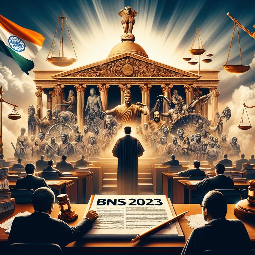 ShowkatKoshur06's tweet image. Defining the Unseen: BNS 2023 unveils a dedicated chapter to combat organised crime, defining offences that were previously unclear or nonexistent. A crucial step in fortifying our criminal justice system. #LegalClarity #BNS2023