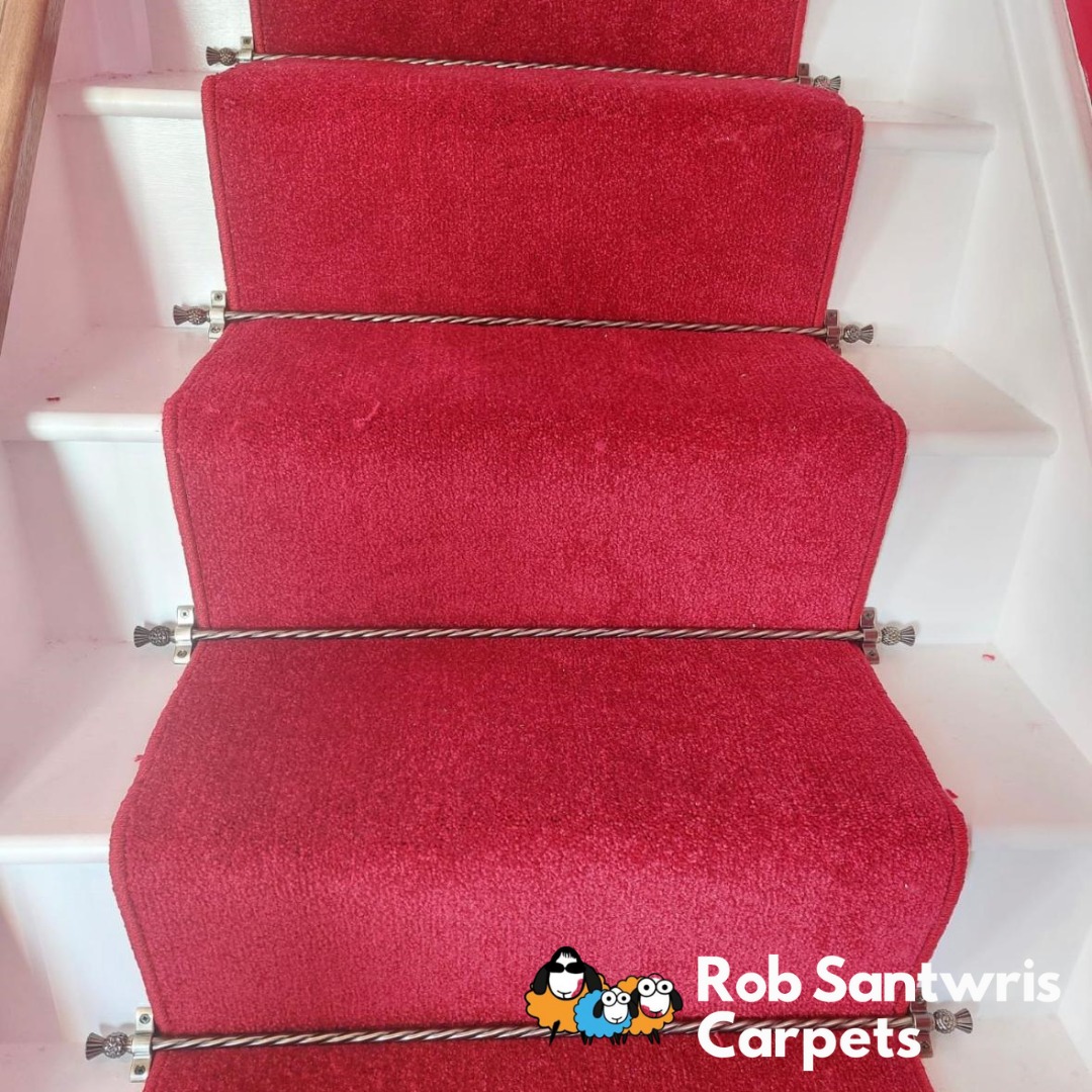 Runner inspiration! ✨😍 Free measure quote and GRIPPER! 💪 📲01633 253724 🌐robsantwriscarpets.co.uk #RobSantwrisCarpets #Runner #FreeGripper #FlooringInspiration