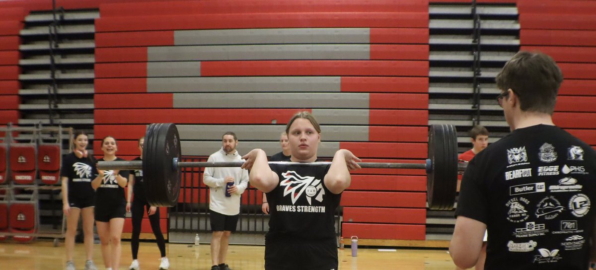 Mandan Weightroom tweet media