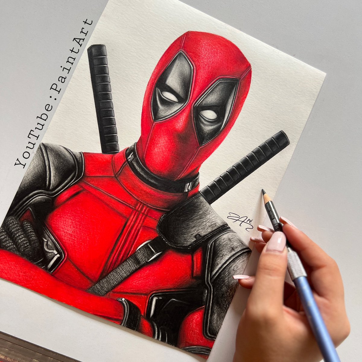 •Drawing Deadpool 0 to 100✍🏼

Video link 🎥: youtu.be/qG6ruPKHMgM?si…

#Deadpool3 #Deadpool #DeadpoolAndWolverine #wolverine #RyanReynolds #HughJackman