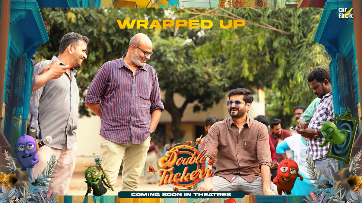 Poosanikai Break, It's a WRAP ! 

Patch shoot mudichu Wrapup paniyaachu 😎😎
.
Gears up for a grand SUMMER RELEASE..