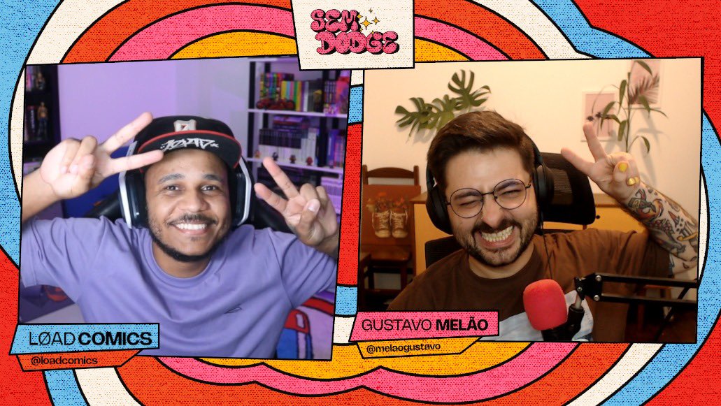 melaogustavo's tweet photo. o #SemDodge🧠 de ontem já tá no Youtube e no Spotify!!!
sério, assistam a esse papo com o @LoadComics pq foi foda
📺 https://t.co/xCN1bvcXgP
🎧 https://t.co/wsY8FsLx7J https://t.co/hxeFNcrThi
