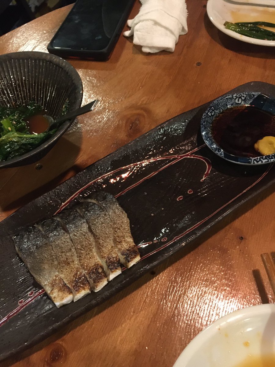 炙り〆鯖うめえ