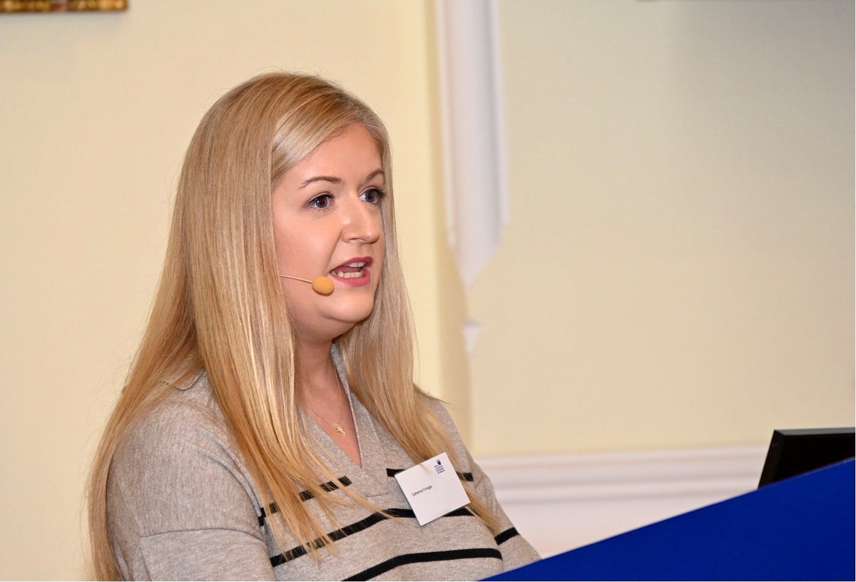 RCPI_news's tweet photo. Dr Catherine Finnegan, MFM Fellow at Rotunda Hospital, presenting on "Investigating the Role of Early Low Dose Aspirin in Diabetes - the IRELAnD Study" at the #IOGSpringConference2024 https://t.co/QpDT9iCK9U