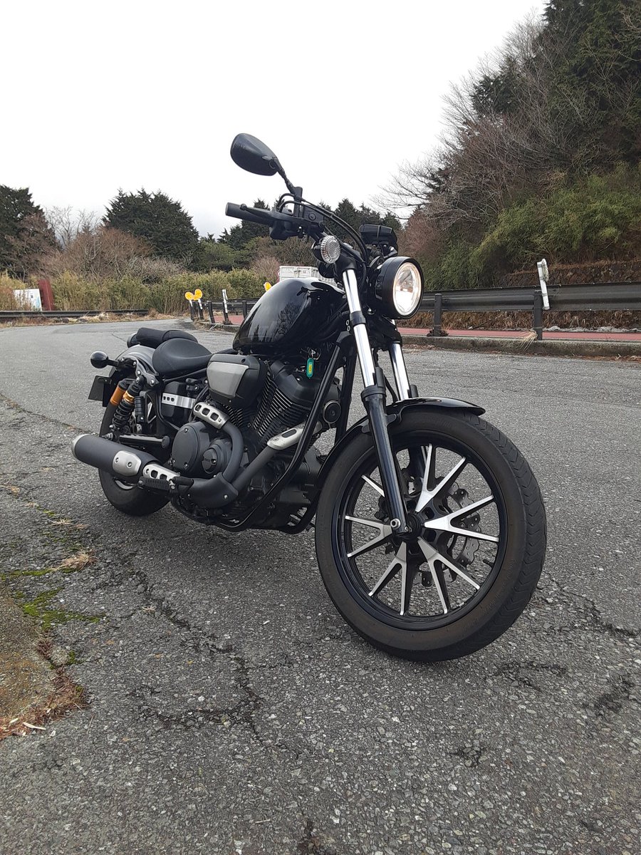 fujiplus55's tweet image. 視界良好になり、初アメリカン？　#bolt #rspec