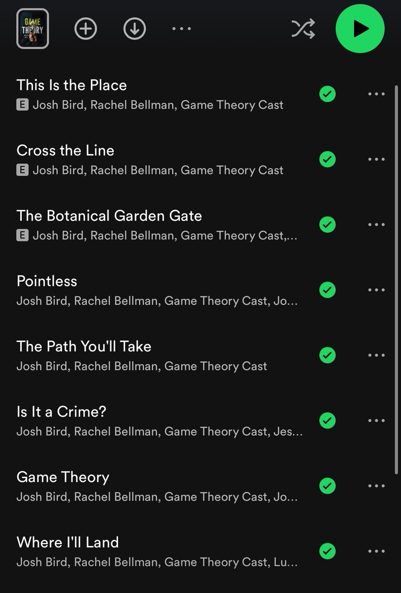 IT’S FINALLY HERE! 🌷 Game Theory EP is now on all music streaming platforms. Massive shoutout to all the ridiculously talented people who worked on this. Please listen and share far and wide! 🎧 #newmusicfriday #newmusicals #gametheory

open.spotify.com/album/26Fb9qc3…