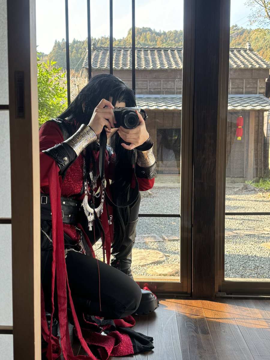 kyoukigen's tweet photo. #TGCF #天官賜福 
哥哥拍的我，和我拍的哥哥🥺
@uro_cm https://t.co/3P5SDBtAvz