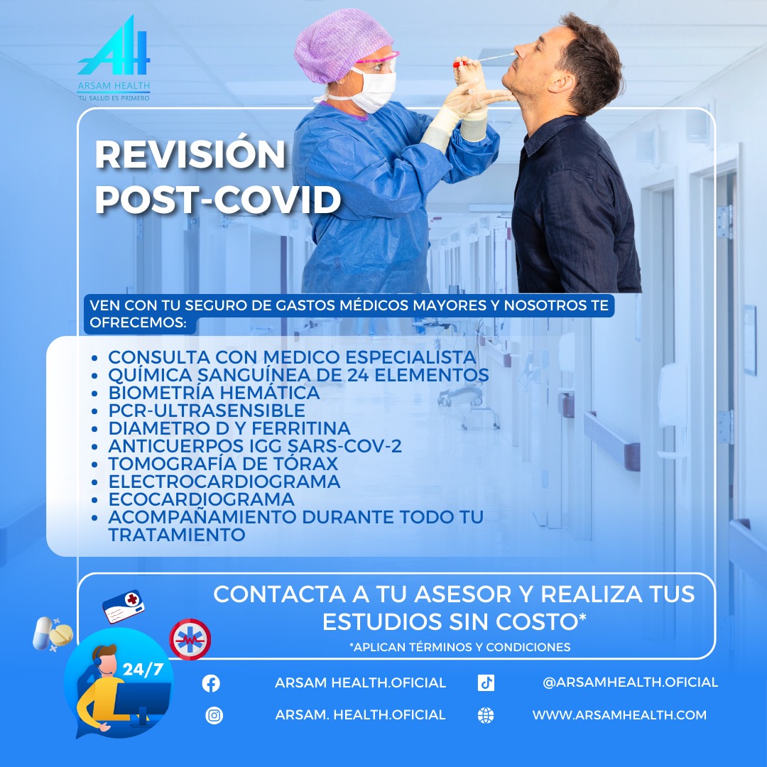 AlejandraArsam's tweet image. Porque tu salud es lo más importante,  chécate 😷

#arsamhealth #TRATAMIENTO #estudios #SeguroDeGastosMédicosMayores #sgmm #salud #bienestar #estudio   #revision #tomografia #especialista #covid #quimicasanguinea #biometriahematica #anticuerpos #electrocardiograma #ecocardiograma