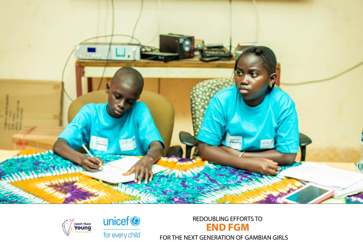 📍Kerewan, NBR

Today, we kickstart the regional outreach with local authorities, women leaders, teachers &amp; students to discuss FGM, child marriage &amp; sexual violence. 

In addition to raising awareness, children will urge authorities to protect their rights. 

🙏 <a href="/UNICEFGambia/">UNICEF The Gambia</a>