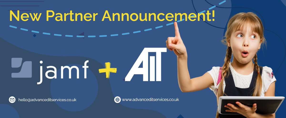 As well as it being Friday...we are super excited to announce our latest strategic partnership with @JamfSoftware !