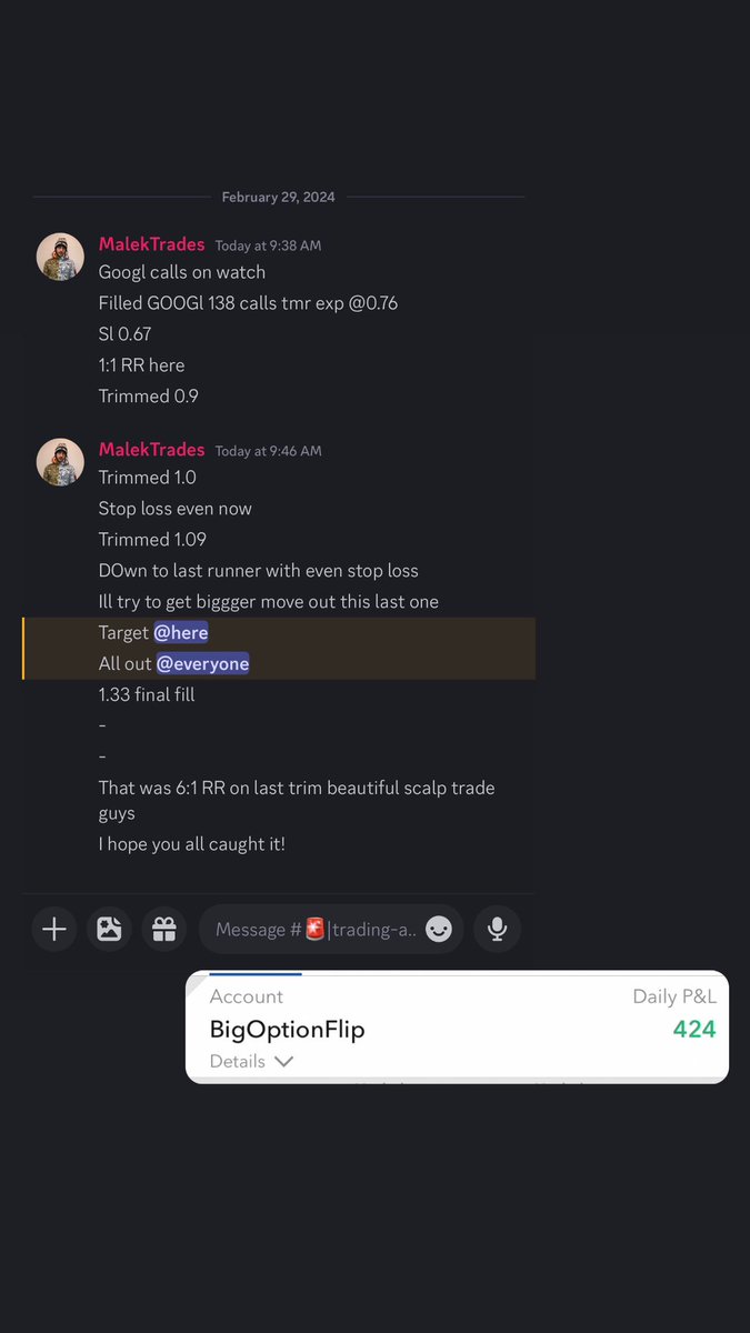 PrintRoomLLC's tweet image. $GOOGL scalp from yesterday