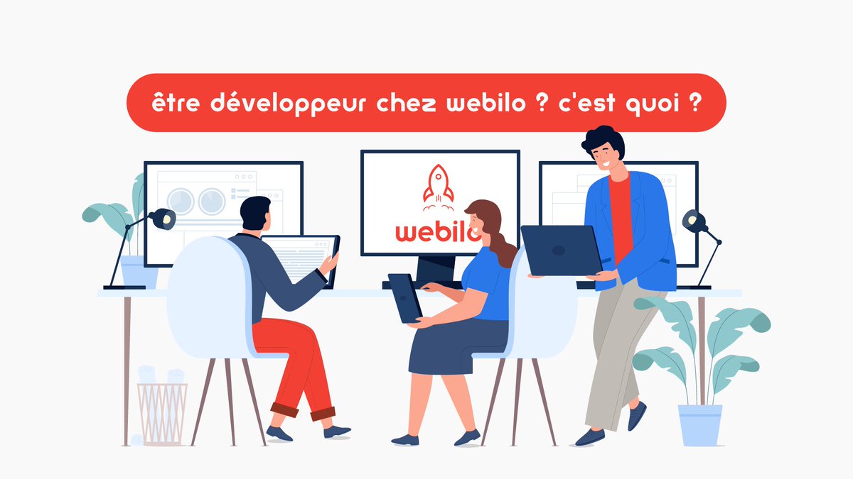 WebiloAgence's tweet image. Être #développeur ? c’est quoi ?🧑🏽‍💻

Chez #Webilo, il existe des #DéveloppeursWeb et des développeurs d’ #ApplicationsMobiles. Mais ce métier ne se résume pas à écrire simplement des #LignesDeCodes ! La #communication et le partage doivent aussi y trouver leurs places !💬