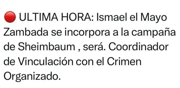 JacBahnsen's tweet photo. No sé quien lo hizo pero no tardan! 

#NarcoCandidataClaudia 
#NarcoCandidataClaudia10 
#NarcoPresidenteAMLO10 https://t.co/APGu78HvPS