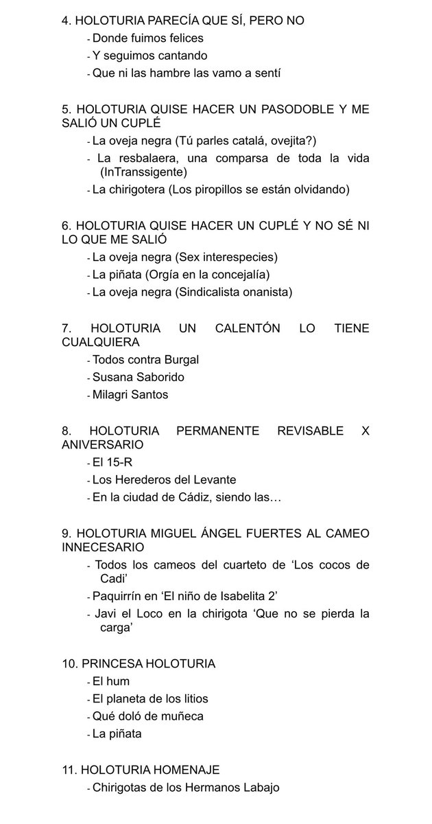Ya tenemos los nominados a los X Premios Holoturias. ¡Mucha suerte a todos!