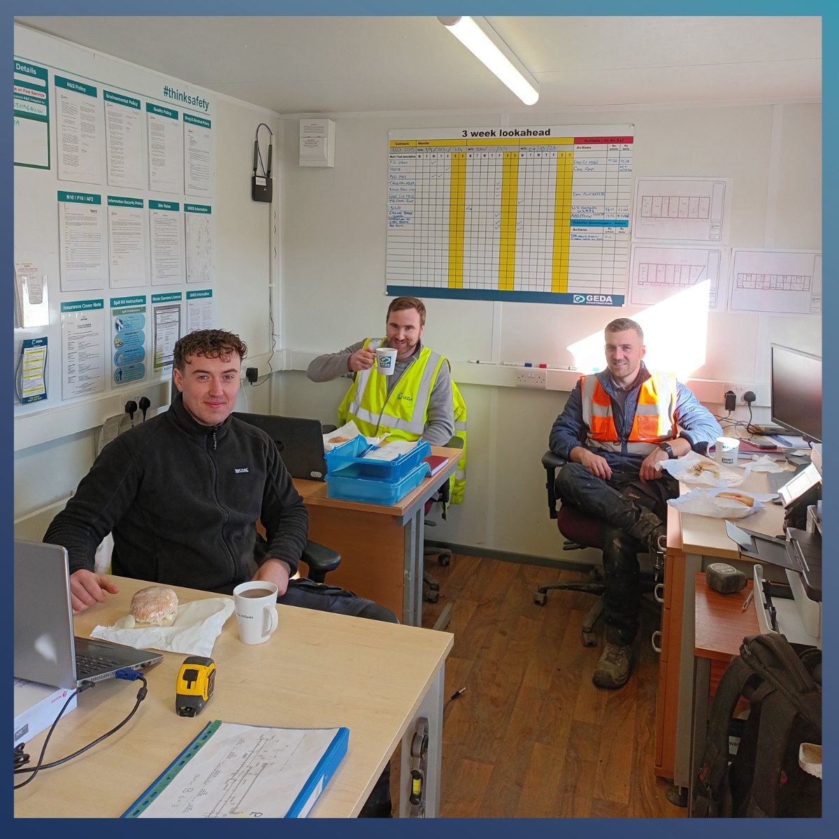Geda_Const's tweet photo. ☕️ 🍰 Cups of coffee and sweet treats for #EmployeeAppreciationDay.
Thank you for everything you do for GEDA!
#TeamGEDA #CompanyCulture #TeamWork
📍Teams at H/O Dungannon, Cork, Letterkenny & Kegworth (GB). https://t.co/UwFtgycDst