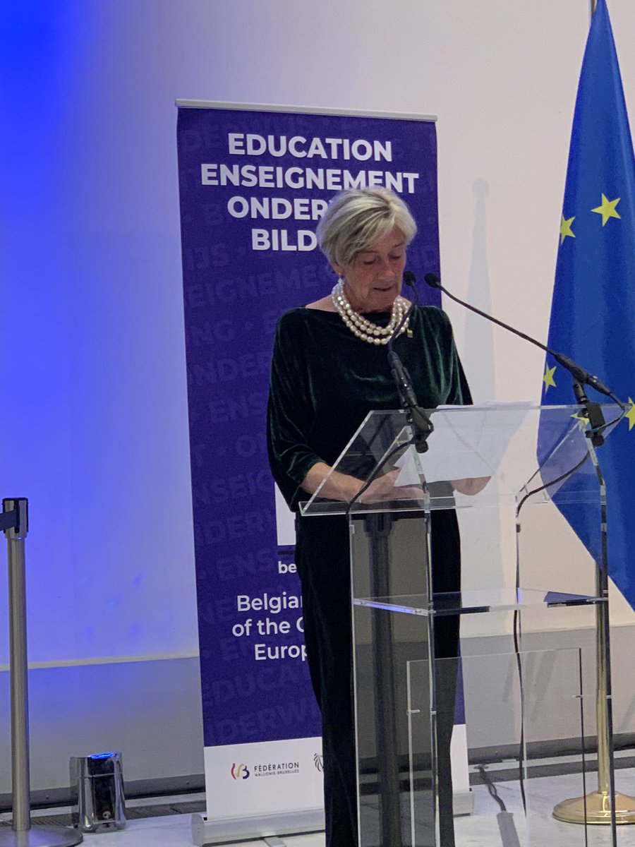 Informal meeting of Edu_ministers in Brussels on mobility. @CoE_Education highlights: Adopting coherent automatic recognition, Preventing Education Fraud, Supporting refugee students, Promoting mobility as a student right.#LearnersFirst #HigherEd #Belgium24