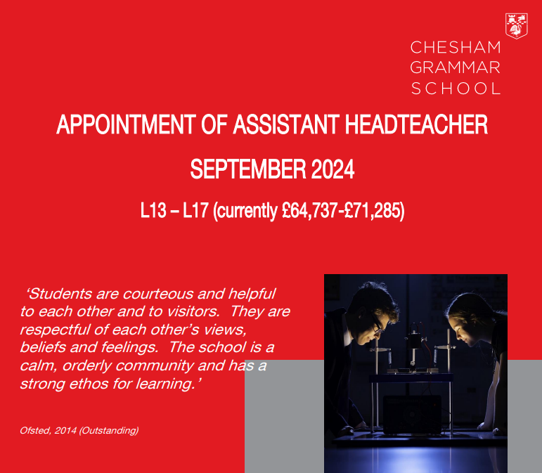 to Chesham Grammar School