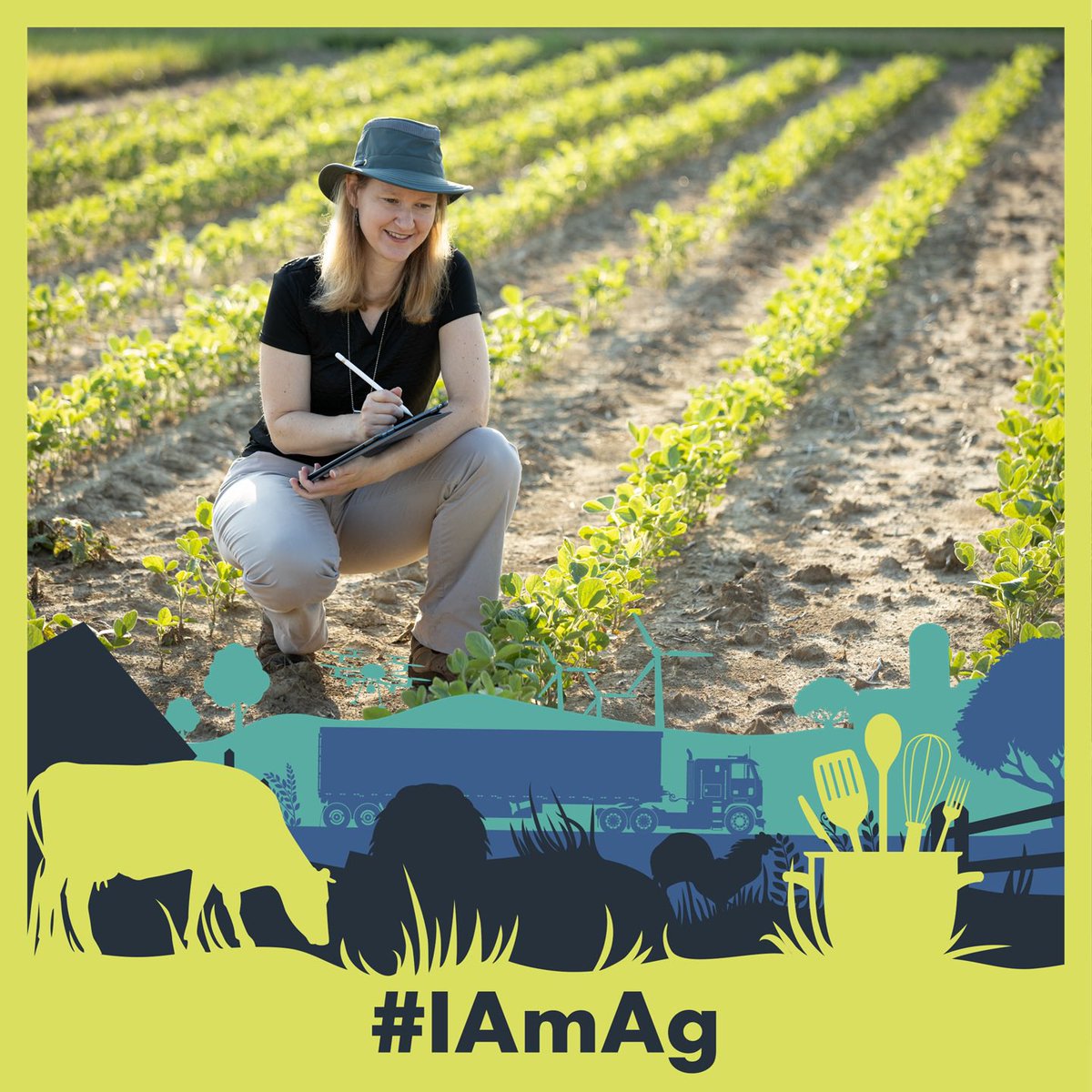 Dr. Ronda Hamm (@insectdoc) on Twitter photo #IAmAg because…
🪰 I am an #Entomologist
🌻 I love #plants and am proud to be the <a href="/seedyourfuture/">Seed Your Future</a> Board Chair
🐑 I am a <a href="/NationalFFA/">National FFA</a> alumni
🍪 I enjoy baking
👚 I wear cotton
🍔 I am a consumer
🌽 kicking off #NationalAgDay on March 19 #IAmAg because…
🪰 I am an #Entomologist
🌻 I love #plants and am proud to be the <a href="/seedyourfuture/">Seed Your Future</a> Board Chair
🐑 I am a <a href="/NationalFFA/">National FFA</a> alumni
🍪 I enjoy baking
👚 I wear cotton
🍔 I am a consumer
🌽 kicking off #NationalAgDay on March 19