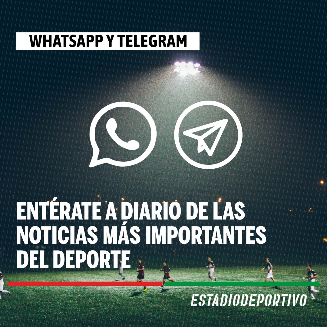 Estadio_ED's tweet image. 📲 Una selección diaria de las noticias más destacadas del deporte en tu móvil.
📢 𝗪𝗵𝗮𝘁𝘀𝗔𝗽𝗽:
whatsapp.com/channel/0029Va…
📢 𝗧𝗲𝗹𝗲𝗴𝗿𝗮𝗺:
t.me/estadio_ed