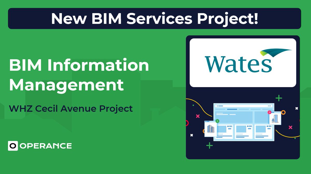 NEW PROJECT ️🎉 We're supporting @WatesGroup with BIM Information Management for the WHZ Cecil Avenue Project. #ConTech #PropTech #Construction