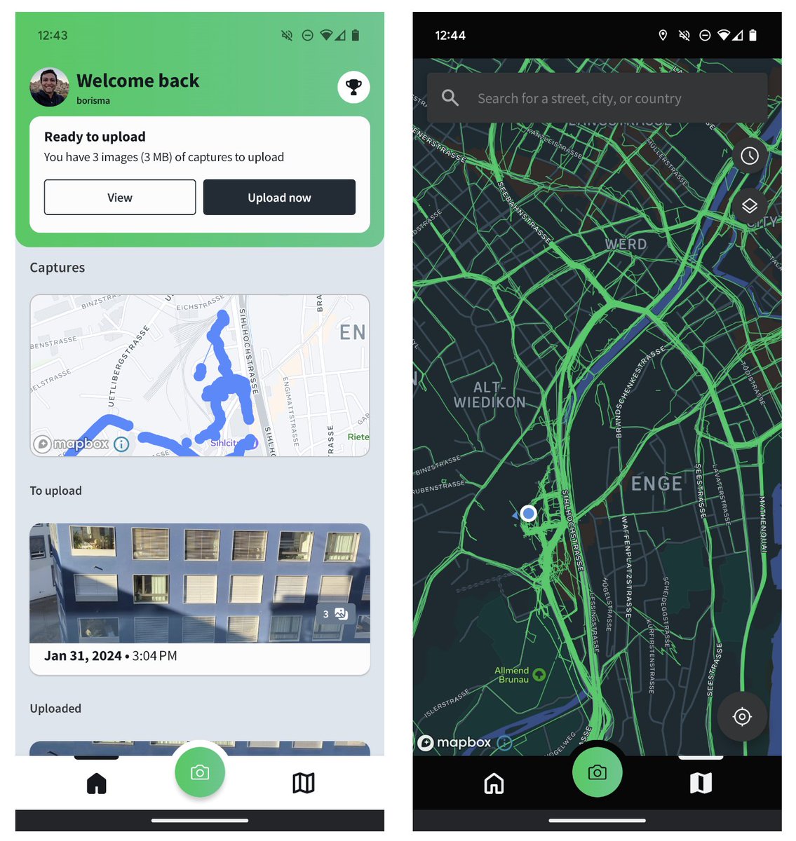 Introducing the all-new Mapillary Android App🎉 The Mapillary Android app has undergone a full redesign to improve ease of use and make capturing and uploading easier than ever. Read our blogpost to learn more about what's new at Mapillary Android App. blog.mapillary.com/update/2024/02…