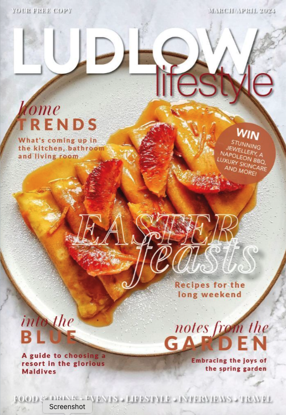 📣 Exciting News! The Mar/Apr issue of Ludlow Lifestyle is in your local area! Explore the heartbeat of our communities, latest trends, and local events. Don't miss it! Check it out here: shorturl.at/mtB47 #Ludlow #SHROPSHIRE #Lifestyle