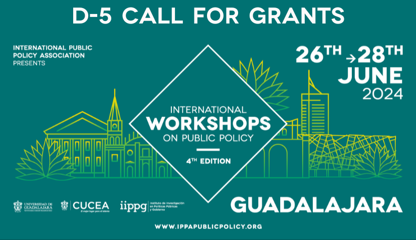 📢Only 5 days left to apply for IWPP4 grant! Join us in Guadalajara, Mexico from June 26th-28th, 2024. PhD students & post-docs: get registration fees & accommodation covered. Other researchers: registration fees covered. Apply now: bit.ly/3OII1xa #IWPP4