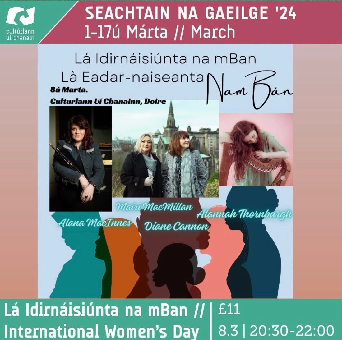 Alannah Thornburgh (@alannahharp) on Twitter photo Heading up to Derry next Friday for International Womenâs Day! đ¸đś Iâm very excited to be a part of this collaboration and celebrate our language and mnĂĄ â¤ď¸
<a href="/culturlanndoire/">CultĂşrlann UĂ ChanĂĄin</a> #lĂĄidirnĂĄisiĂşntanamban #internationalwomensday2024 Heading up to Derry next Friday for International Womenâs Day! đ¸đś Iâm very excited to be a part of this collaboration and celebrate our language and mnĂĄ â¤ď¸
<a href="/culturlanndoire/">CultĂşrlann UĂ ChanĂĄin</a> #lĂĄidirnĂĄisiĂşntanamban #internationalwomensday2024