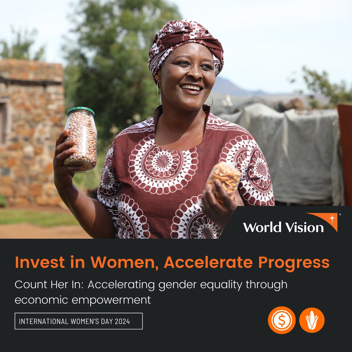 🌟 This Women's Month, let's celebrate the incredible women driving change in 🇱🇸! 🌍 At World Vision, we are empowering women through economic empowerment, transforming challenges into opportunities. Join us in honoring their resilience and achievements! 💪 #InvestInWomen #IWD